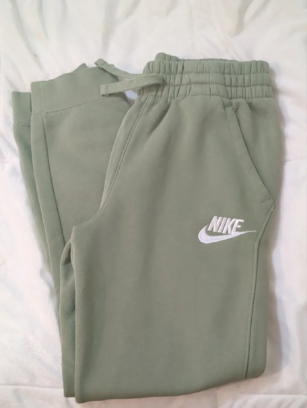 Nike Kids Sage Green Jogger Pants